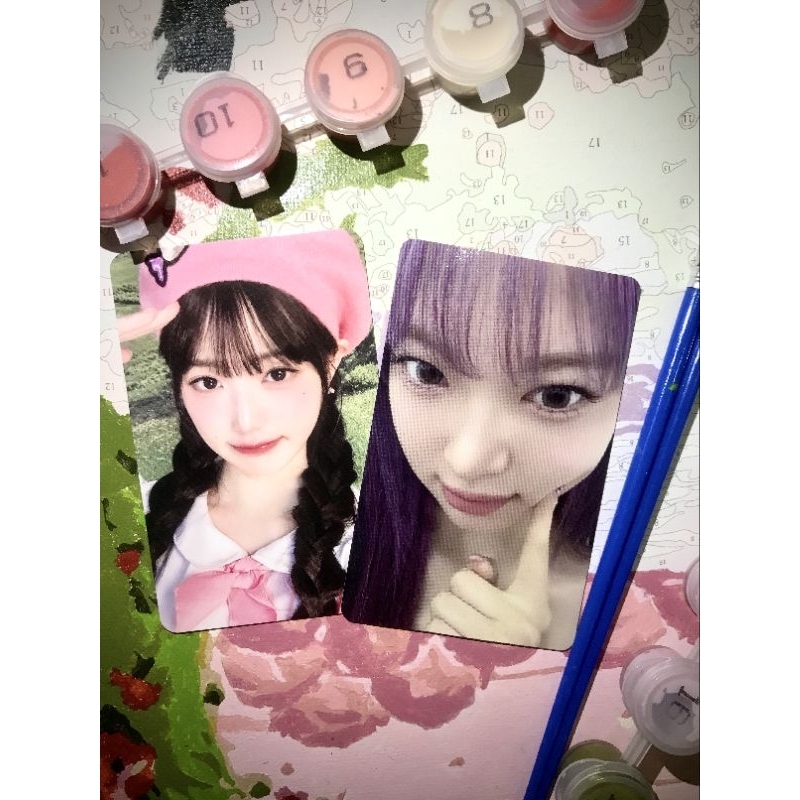 Wonyoung Scout and Eunchae Zoom Official Photocard