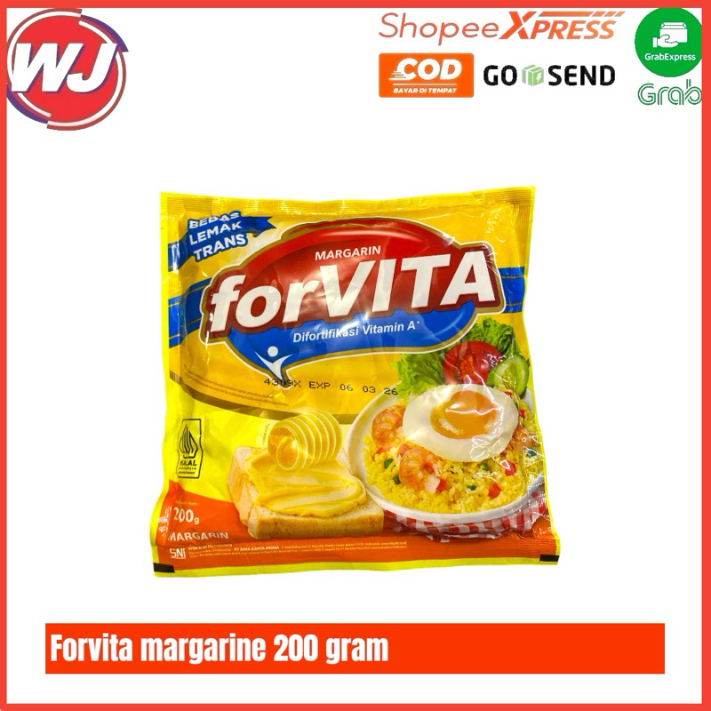 

FORVITA MARGARINE 200 GRAM