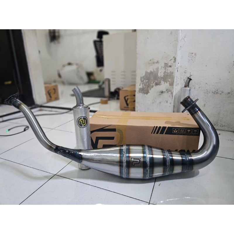 Knalpot Ninja R SS Type Cobra Plat Sunmori Harian Touring Pekajaman Muffler