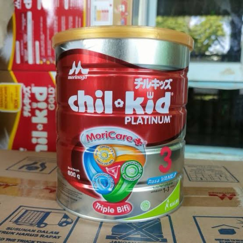 Morinaga Chilkid Platinum rasa vanilla