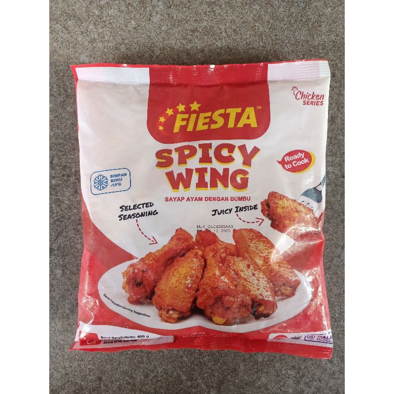 

Fiesta Spicy Wing 400 gram