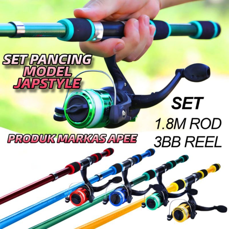 SET JORAN PANCING 180 CM MODEL JAPSTYLE PREMIUM BANYAK BONUS