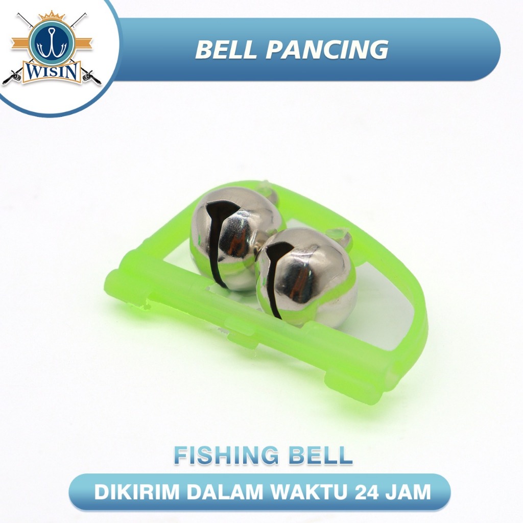 WISIN Joran Kerincingan Jepit dengan Drat Loceng Double Terlaris