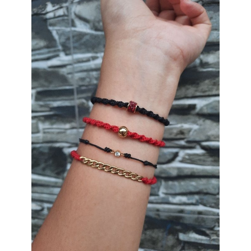 Gelang tali titanium, Gelang tali cina, Gelang tali, Gelang tali emas, Gelang titanium