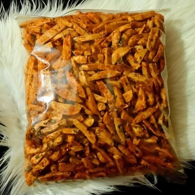 

Basreng Pedas Daun Jeruk / Bakso Goreng isi 500gr