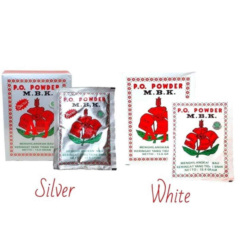 Bedak MBK White Silver [1BOX]