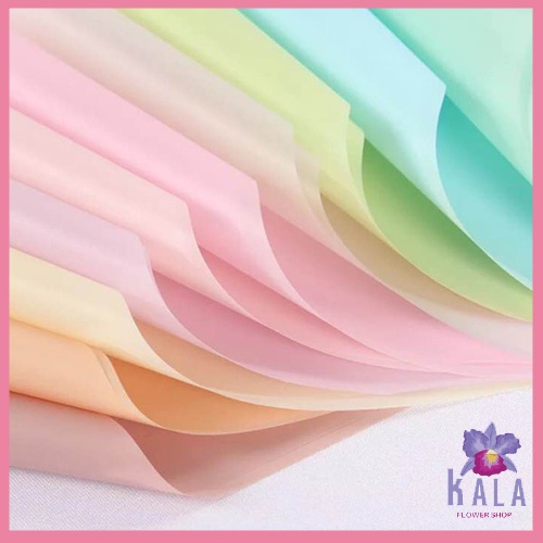 

Kertas Buket Polos Flower Wrapping Full Color Opp Cellophane Hand Bouquet Florist Ecer Kb30