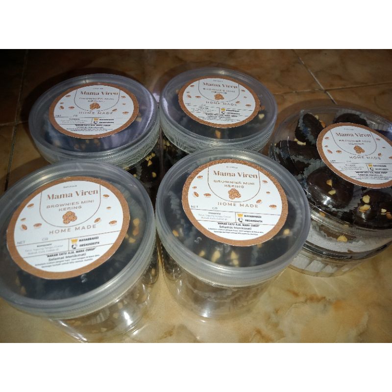 

Brownies Kering Mini_Cookies_Kue_Brownies_Murah_Enak_Kue Kering