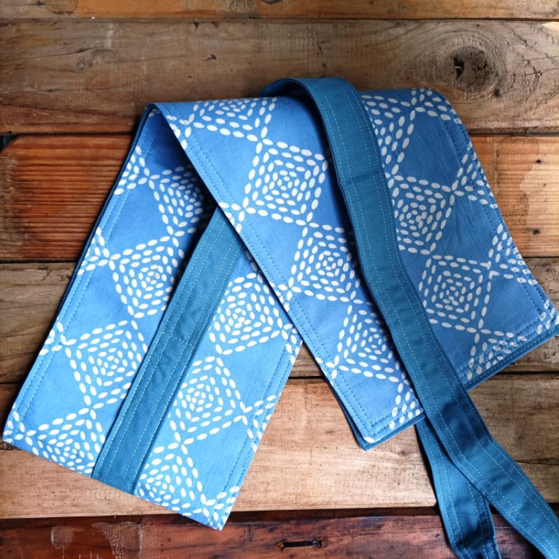 Kemben Batik Biru/Obibelt Batik Biru