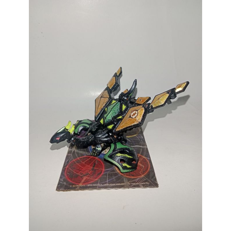 Bakugan Darkus Dharak + Battle Gear Airkor