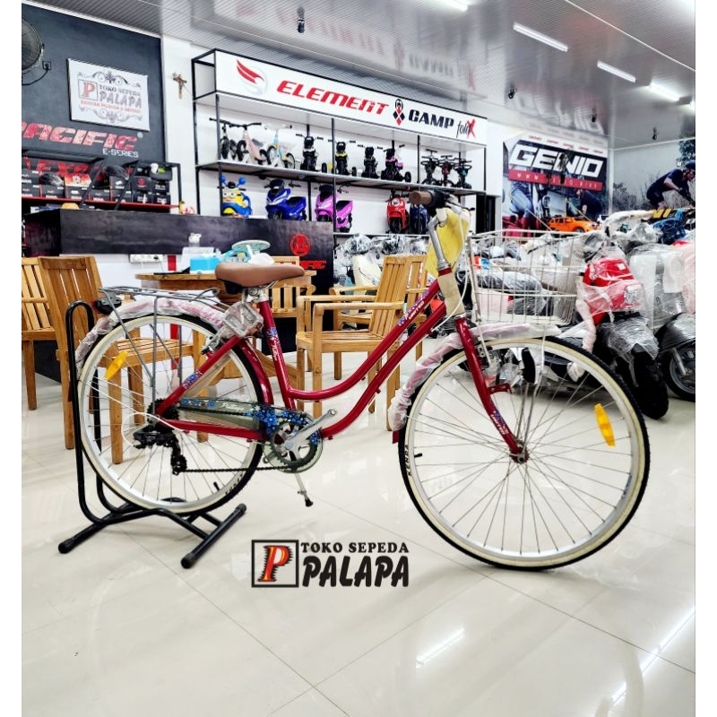 CTB 26 UNITED PATTAYA Alloy City Bike Sepeda Mini Keranjang