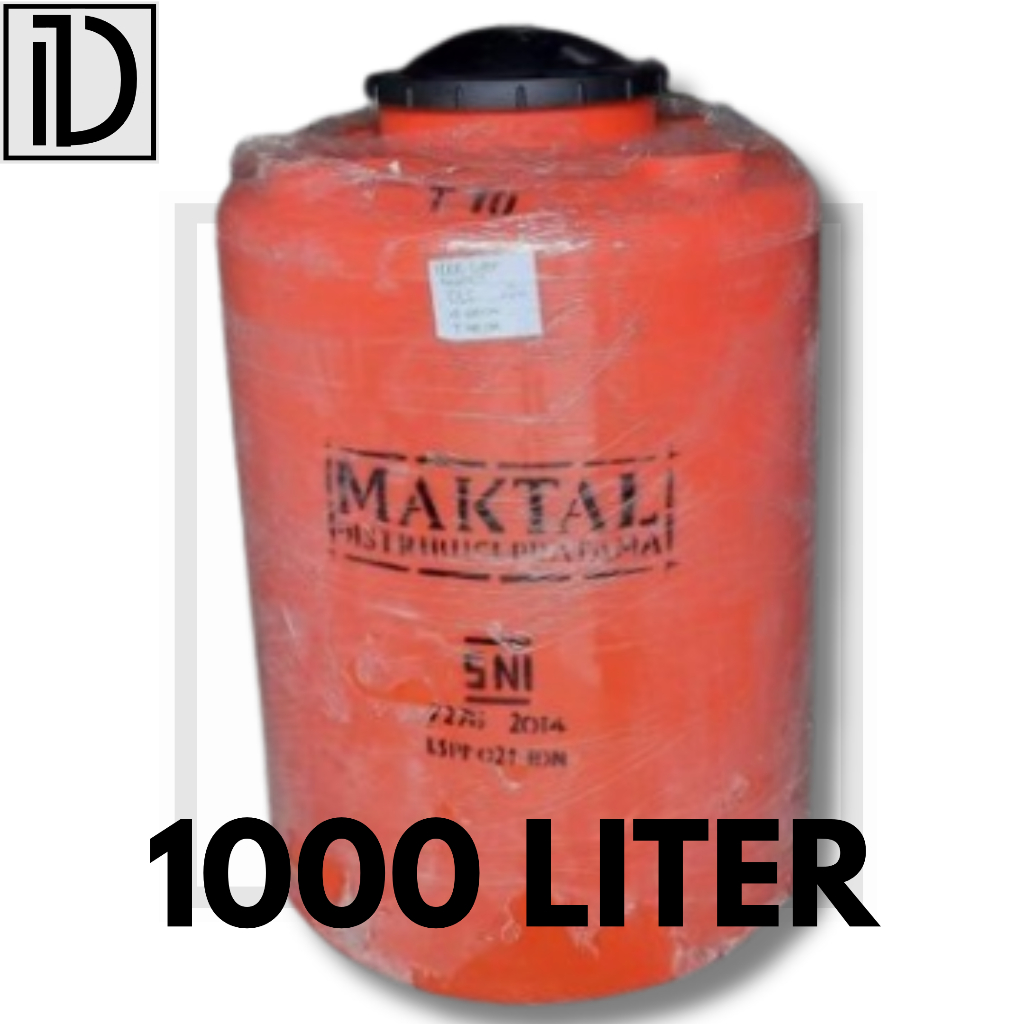 TOREN AIR MAKTAL 1000 LITER TANDON PENAMPUNG AIR 1000 L MATRIAL PURWAKARTA - BAHAN BANGUNAN PURWAKAR
