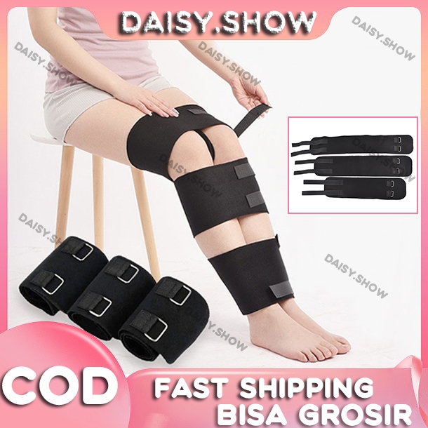 Sabuk Terapi Kaki O X Sabuk Kesehatan Sabuk Terapi Kesehatan isi 3 Pcs Warna Hitam