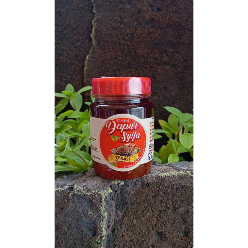 sambal terasi botol/sambal terasi original/sambal terasi enak/sambal terasi botol 200 ml