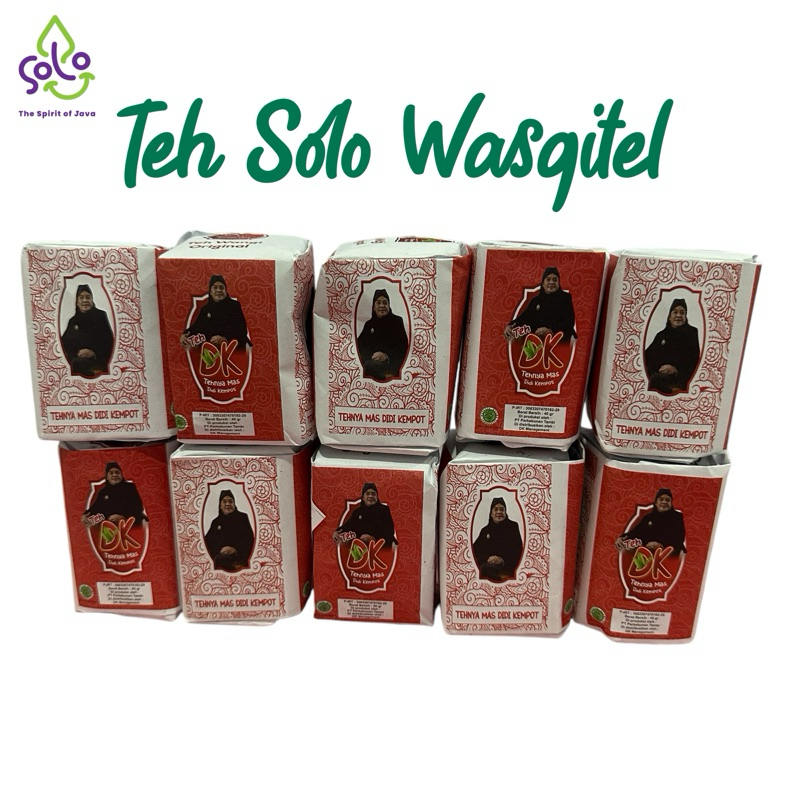 

Teh DK TEH DIDI KEMPOT [Teh khas wedangan solo WASGITEL]