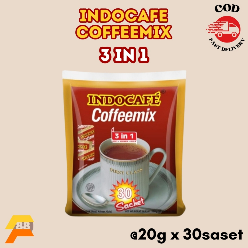 

Indocafe Coffeemix 3 In 1 isi 30 Sachet