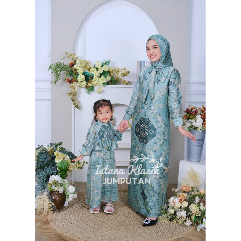GAMIS JUMPUTAN CAPPADOCIA FREE HIJAB COUPLE DRESS IBU DAN ANAK GAMIS ANAK CEWEK GAMIS COUPLE MURAH K