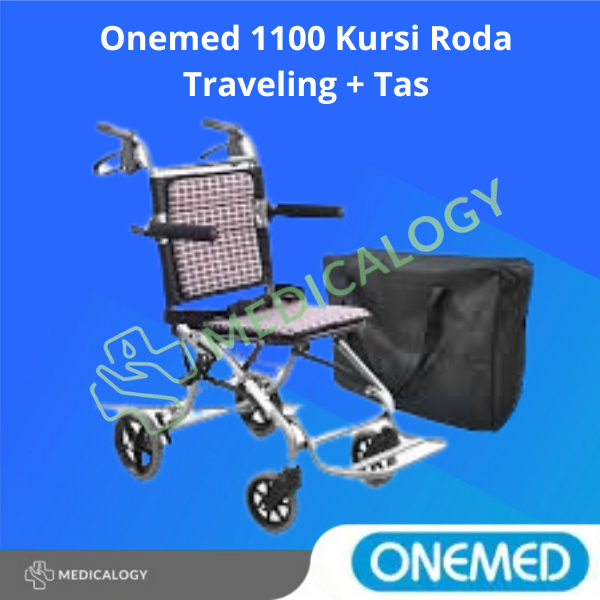 Onemed 1100 Kursi Roda Traveling + Tas