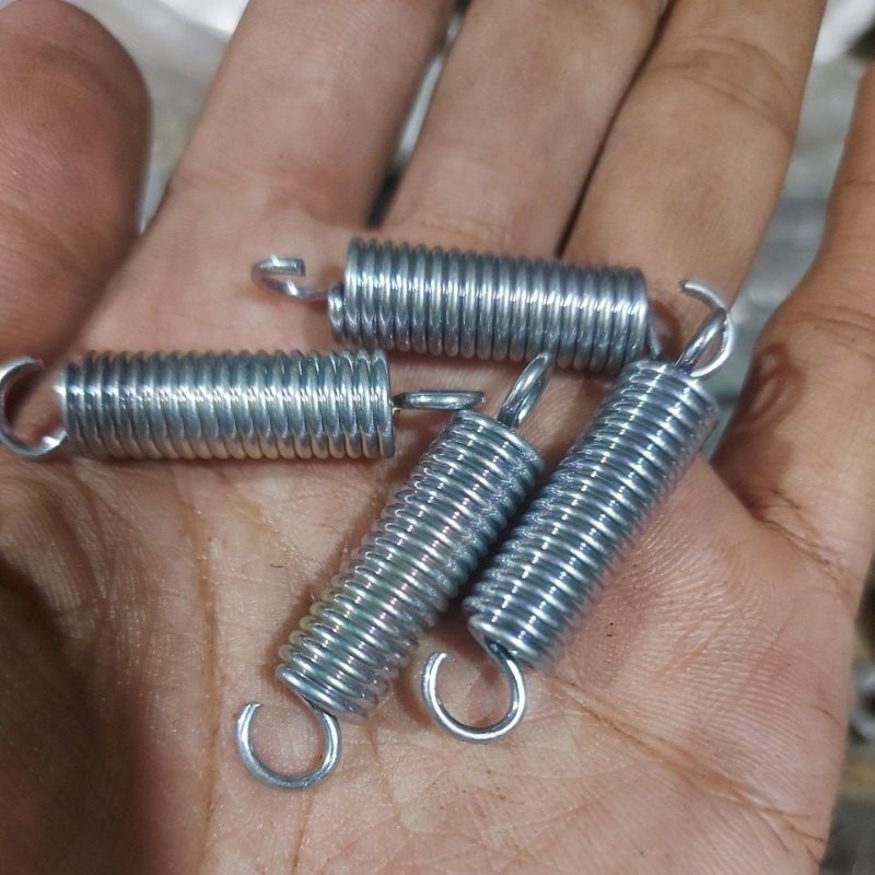 Per Tarik Muffler motor OD 9 mm Panjang 43 mm Hellical Extension OD 9mm