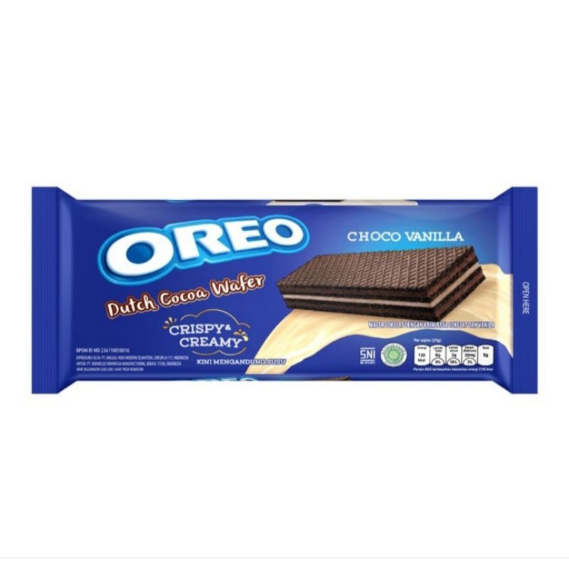 

Oreo Dutch Cocoa Wafer Cokelat Vanila 117 g