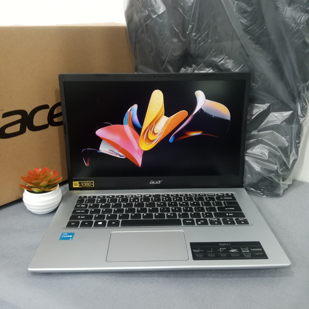 LAPTOP BARU ACER ASPIRE 5 A514-54 INTEL CORE I3-1115G4 RAM 8GB SSD 512GB LAYAR 14"INCH-FHD GARANSI