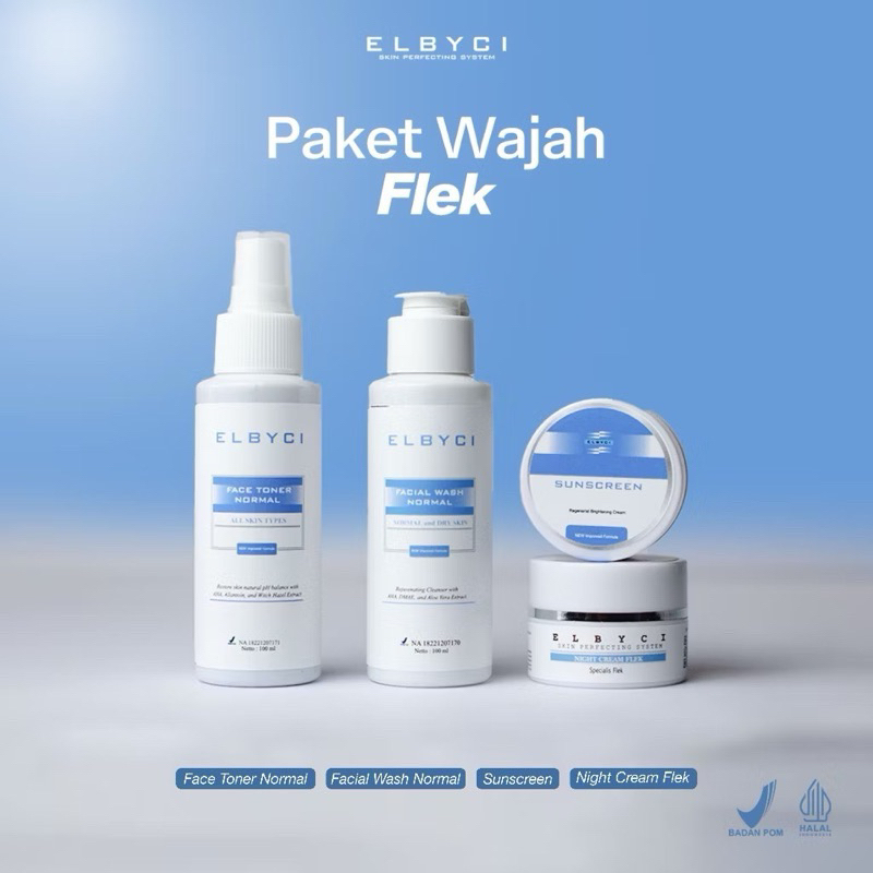 ELBYCI PAKET FLEK MELASMA // PAKET WAJAH MENYAMARKAN FLEK HITAM
