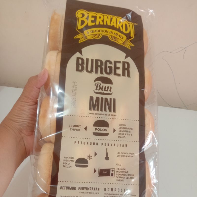 

Roti burger bernardi isi 20biji