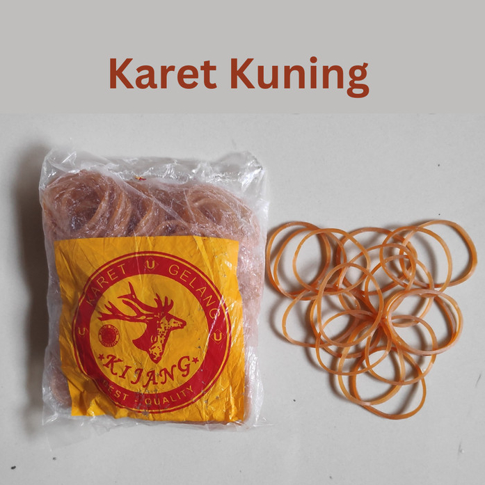 

Karet Kuning Eceran, Karet Pentil Elastis