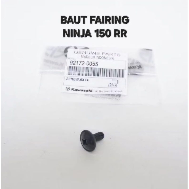 BAUT BODY BESAR FAIRING NINJA 150 RR 6X14 ORIGINAL