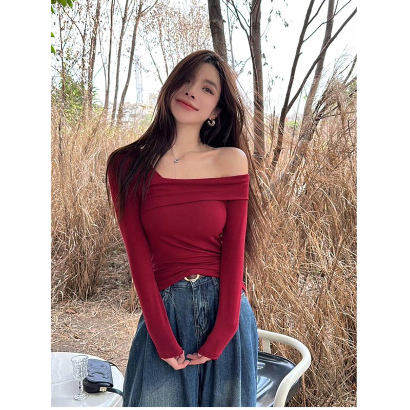 READY STOK / ATASAN SABRINA MIRING BANGKOK / FASHION BANGKOK