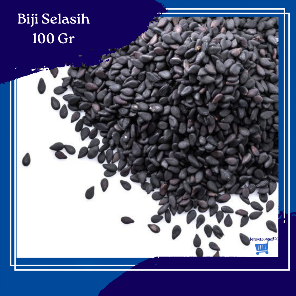 

Premium Biji Selasih Besar / Basil Seed / Biji Selasi Jumbo 100 grm