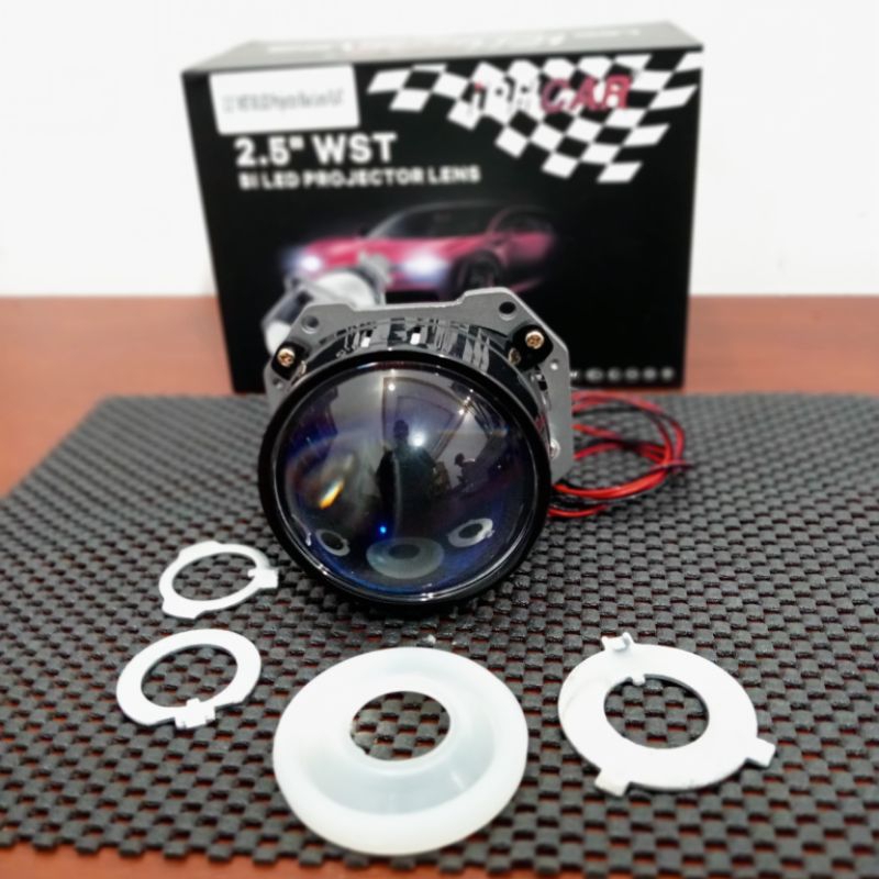 BI LLED IPHCAR WST 2.5 INCH PROJECTOR HEADLAMP MOTOR MOBIL