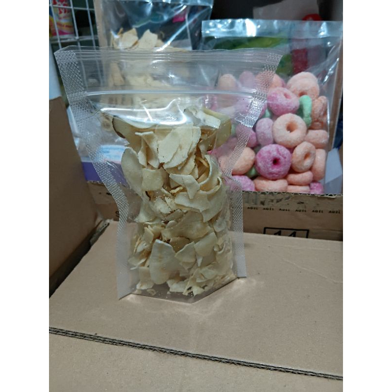 

kripik pohong gurih bawang