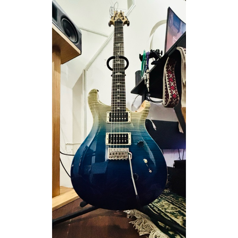 Preloved Gitar PRS SE Custom 24 Blue Fade (LIMITED EDITION)