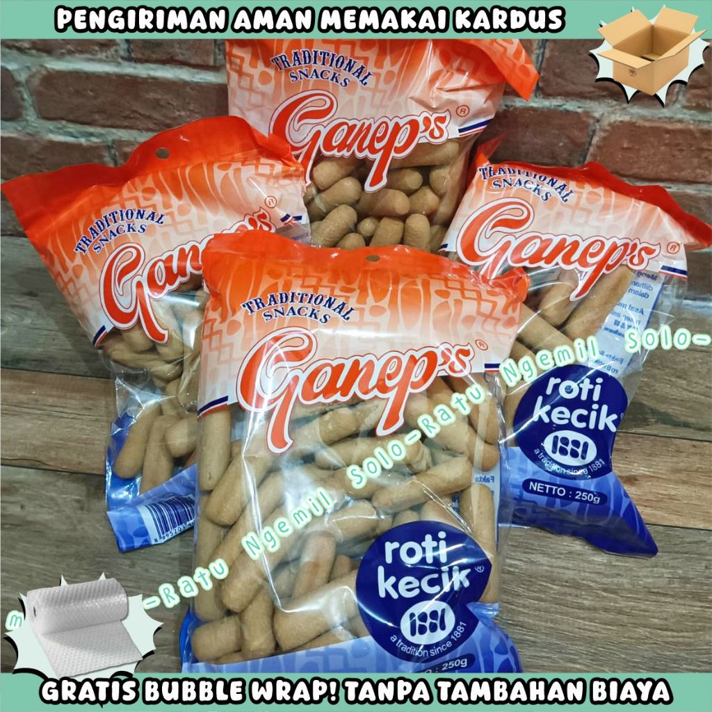 

Roti Kecik 250gram ASLI GANEP