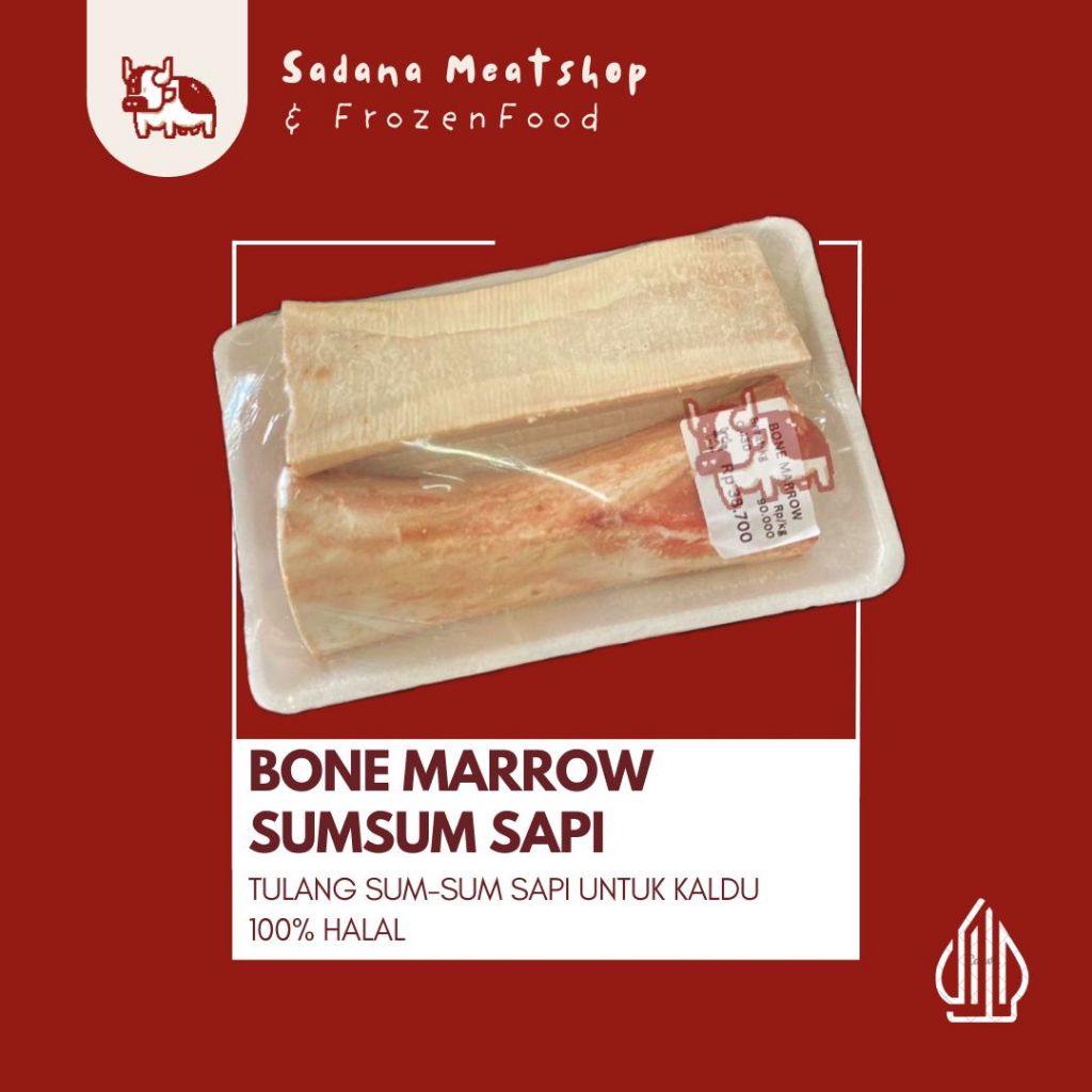 

Bone Marrow Tulang Sum-sum Sapi Berat Ditimbang