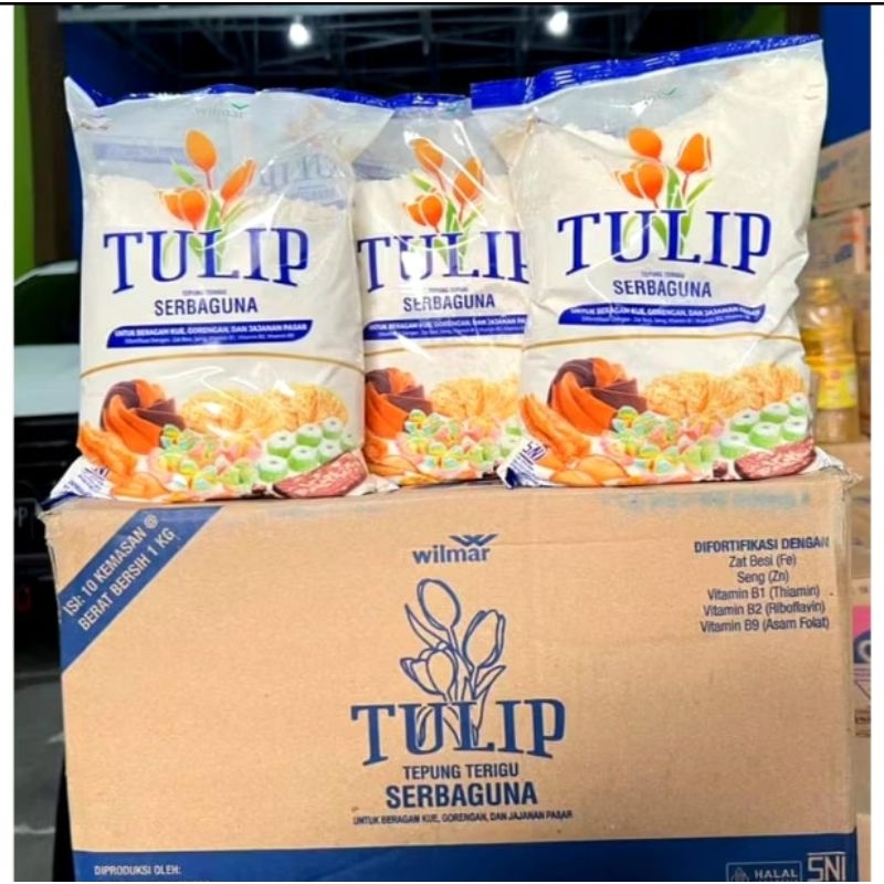 

TEPUNG TULIP KEMASAN 1KG