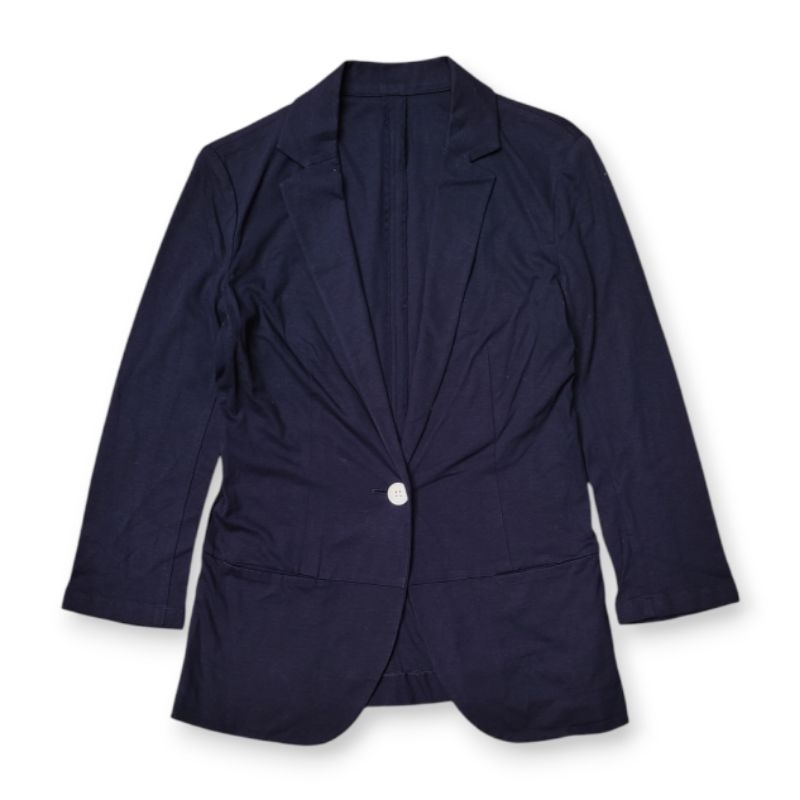 Ined by Yohji Yamamoto Single Button Blazer Jacket
