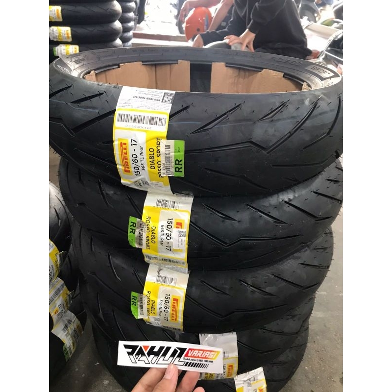 BAN PIRELLI  SPORT UKURAN 150/60 RING 17