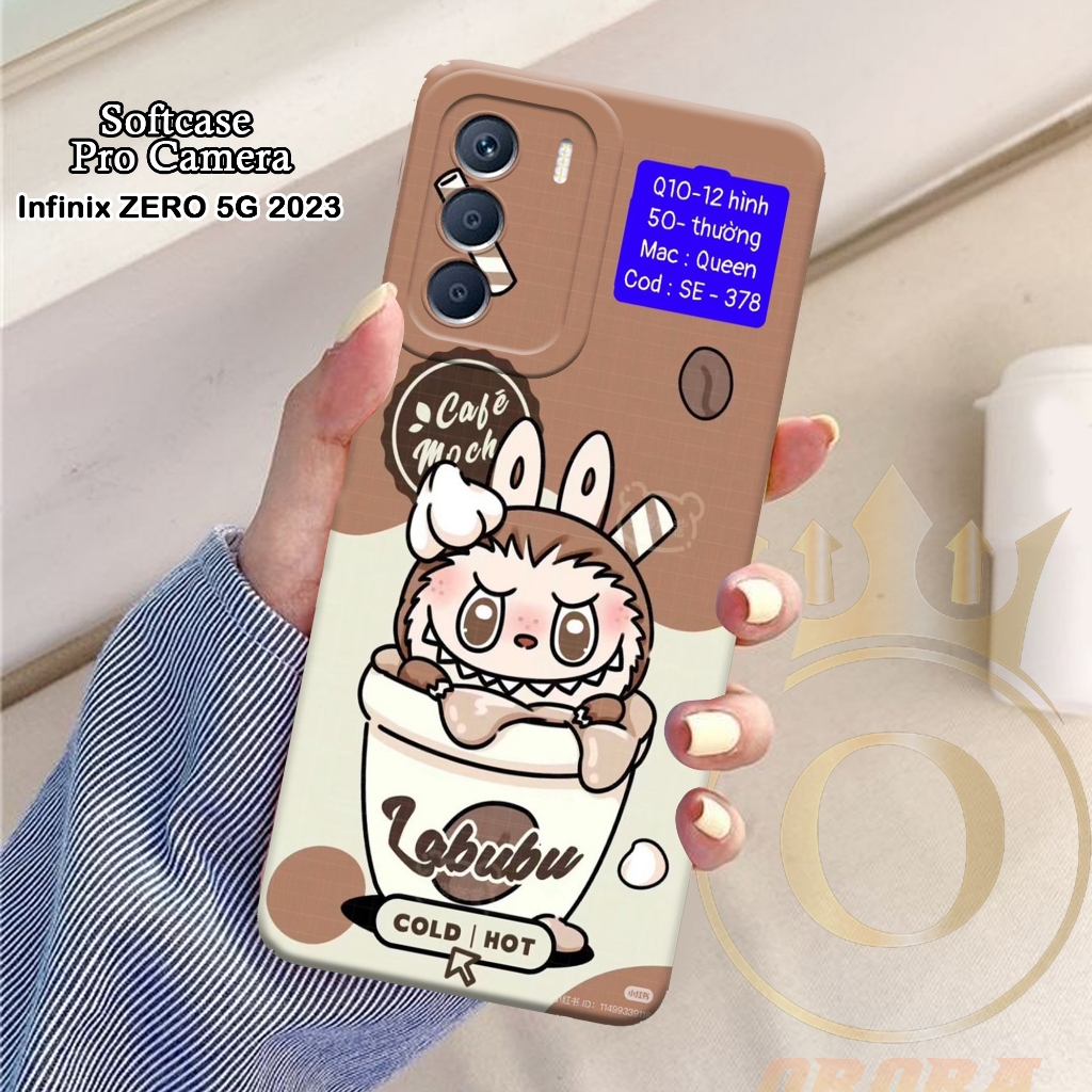 Softcase Infinix Zero 30 5G 2023 - Orora - Casing Infinix Zero 30 5G 2023 - Motif case  Cartoon - In
