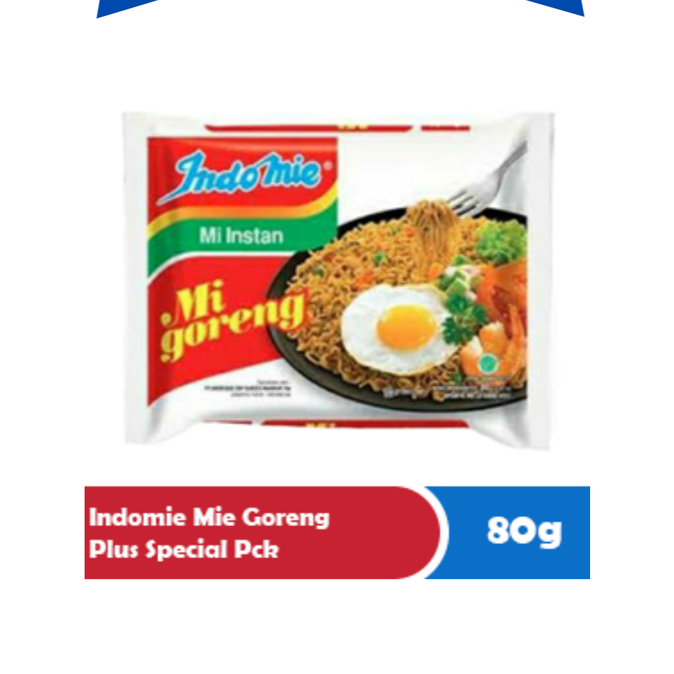 

INDOMIE GORENG PLUS SPESIAL