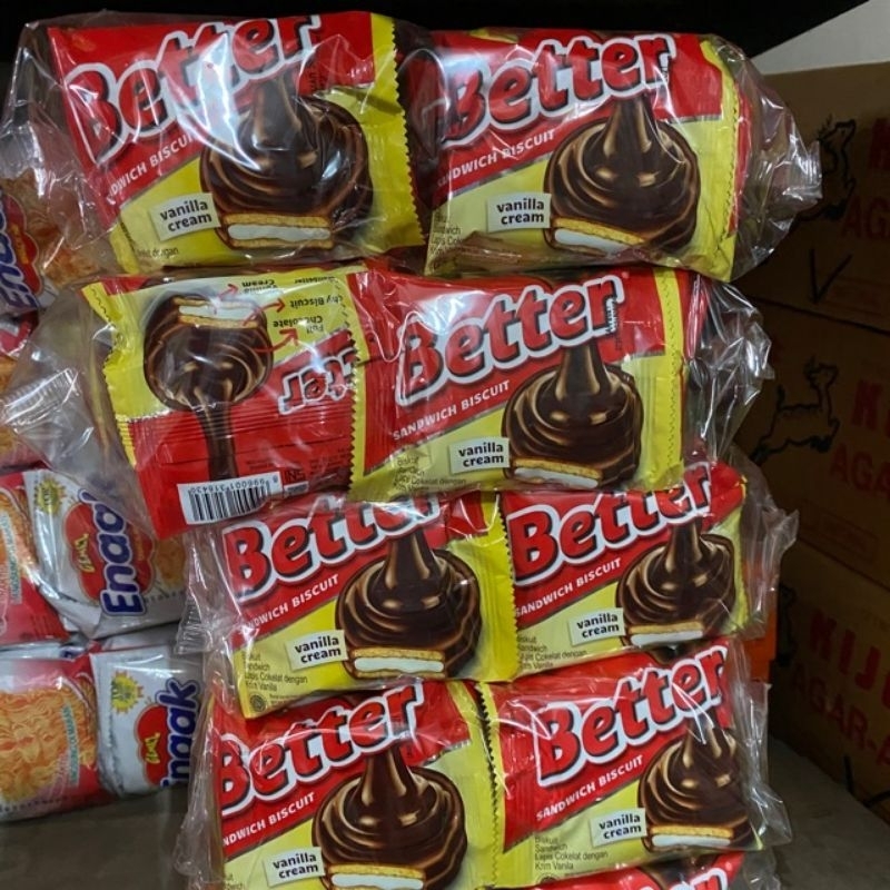 

Better Sandwich Biscuit Vanilla Cream 10 pcs x 27gr