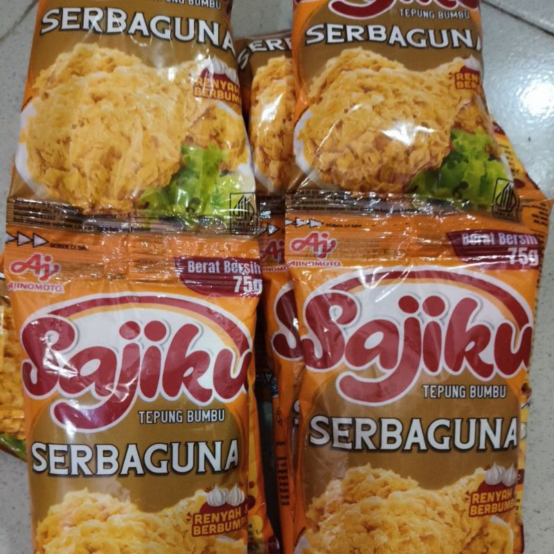 

Sajiku Serbaguna 75g, 1renteng 10 bks