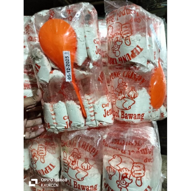 

Tepung Jempol Kriuk Isi 10 Pack Free Centong