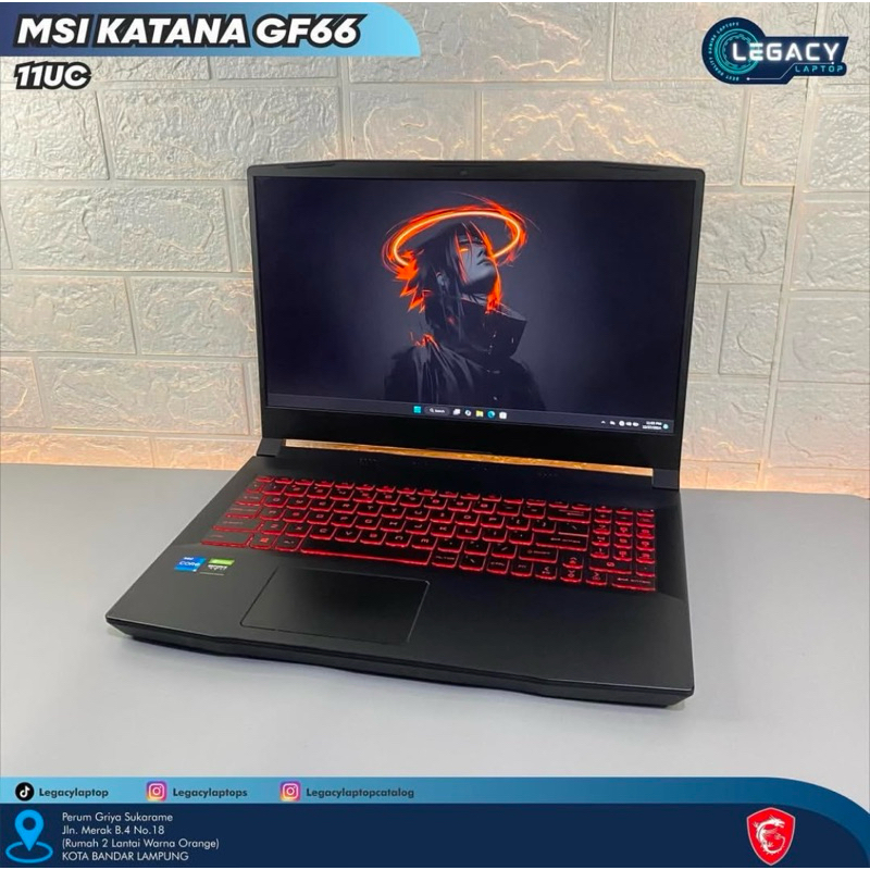 MSI KATANA GF66 11UC