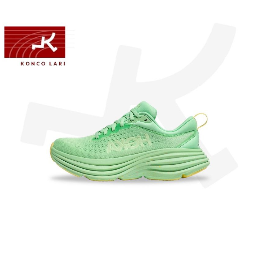 Sepatu Running Hoka Bondi 8 Women 1127952 LMG Original