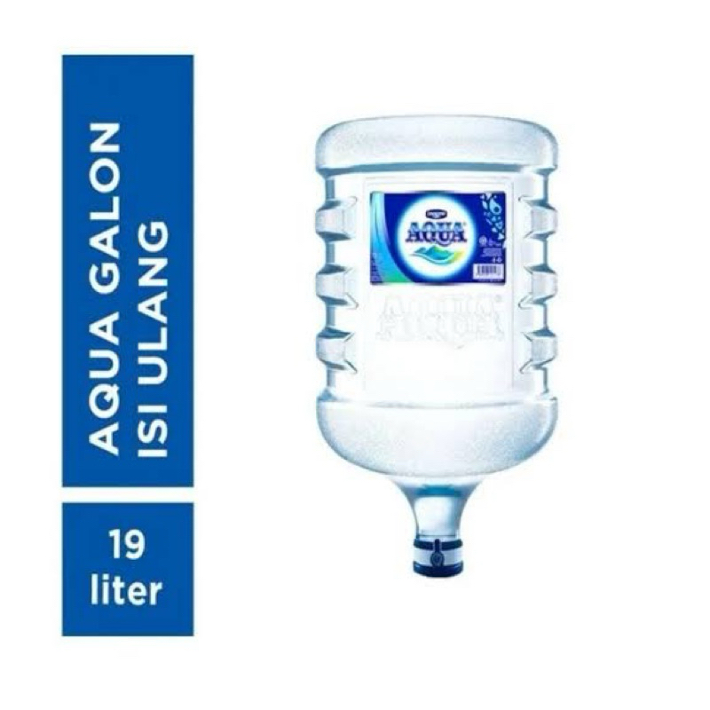

Aqua Galon Isiulang 19 Liter