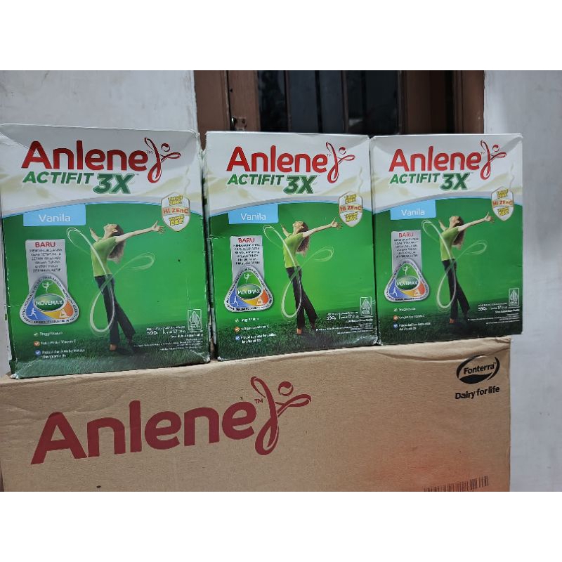 

ANLENE ACTIFIT 3X 580G VANILA