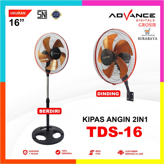 KIPAS ANGIN ADVANCE TDS 16 / Kipas Angin Advance 16 inch