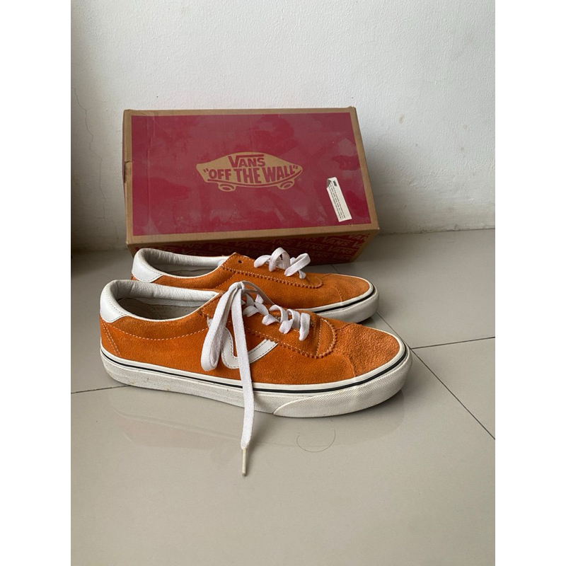VANS SPORT (SUEDE) AMBERGLOW/TRUE WHITE